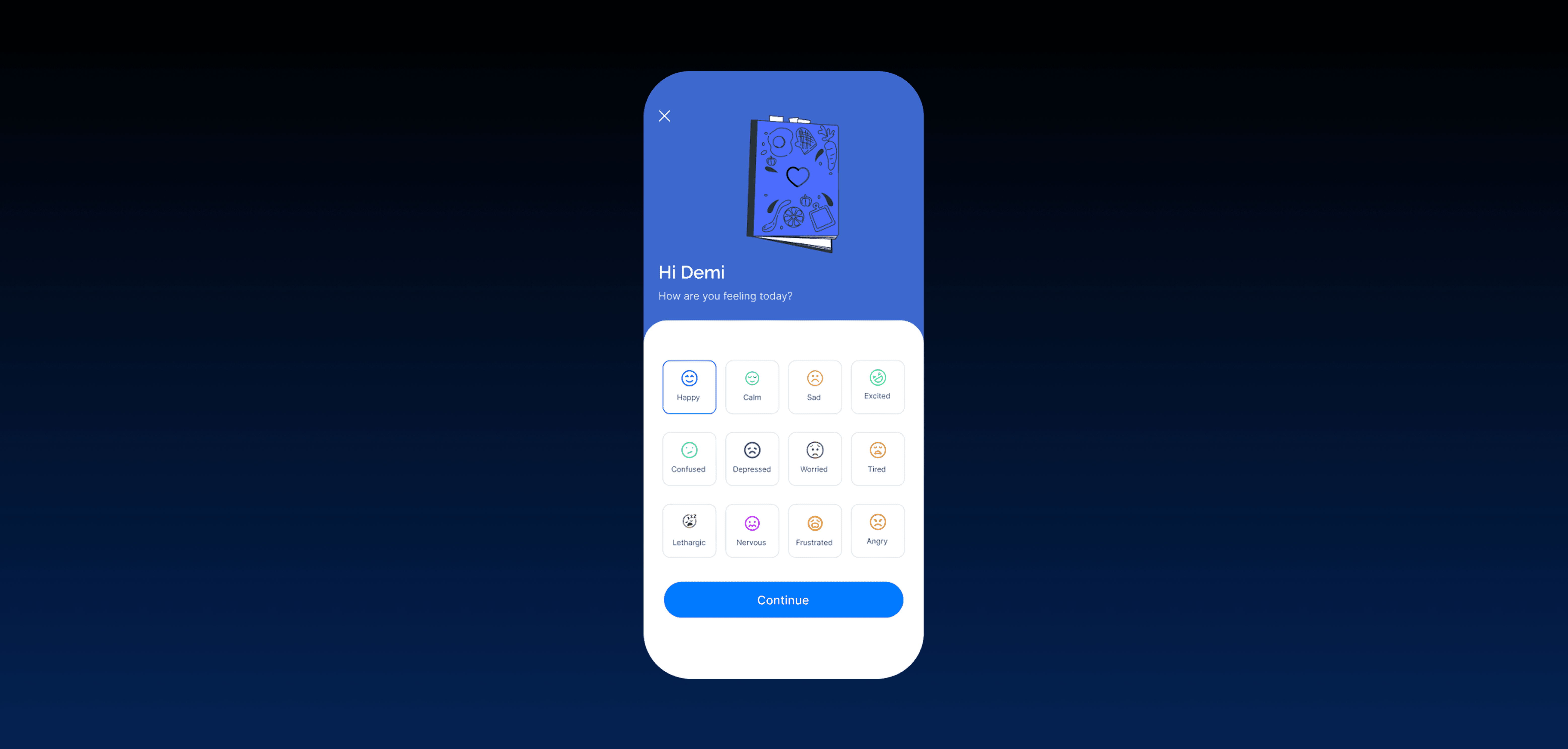 UI screen