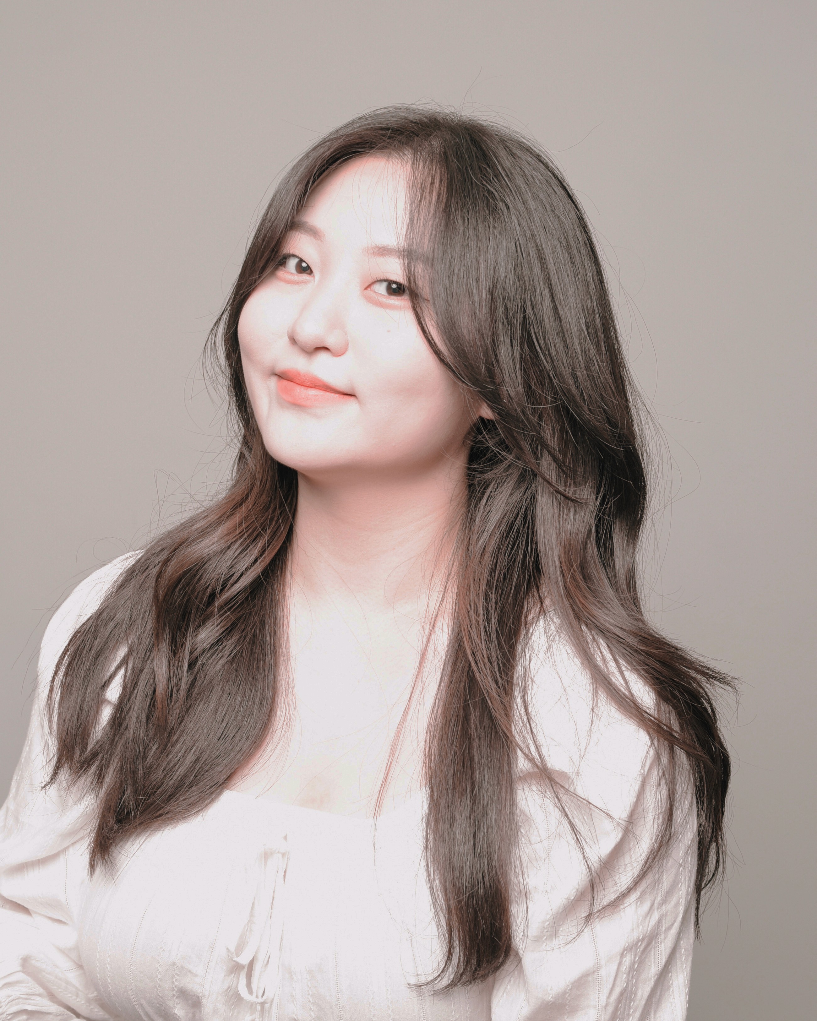 Woman with color palette