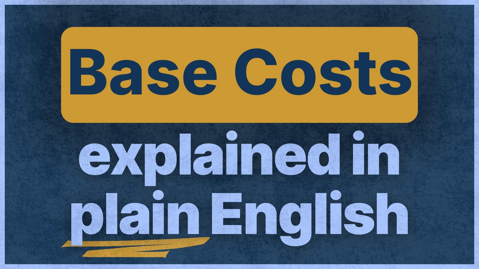 Base Costs in Construction: Your Square Footage Starting Point
