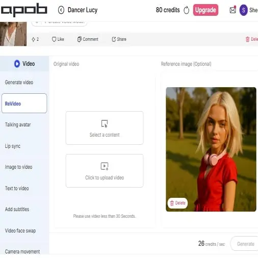 ai dance generator-revideo