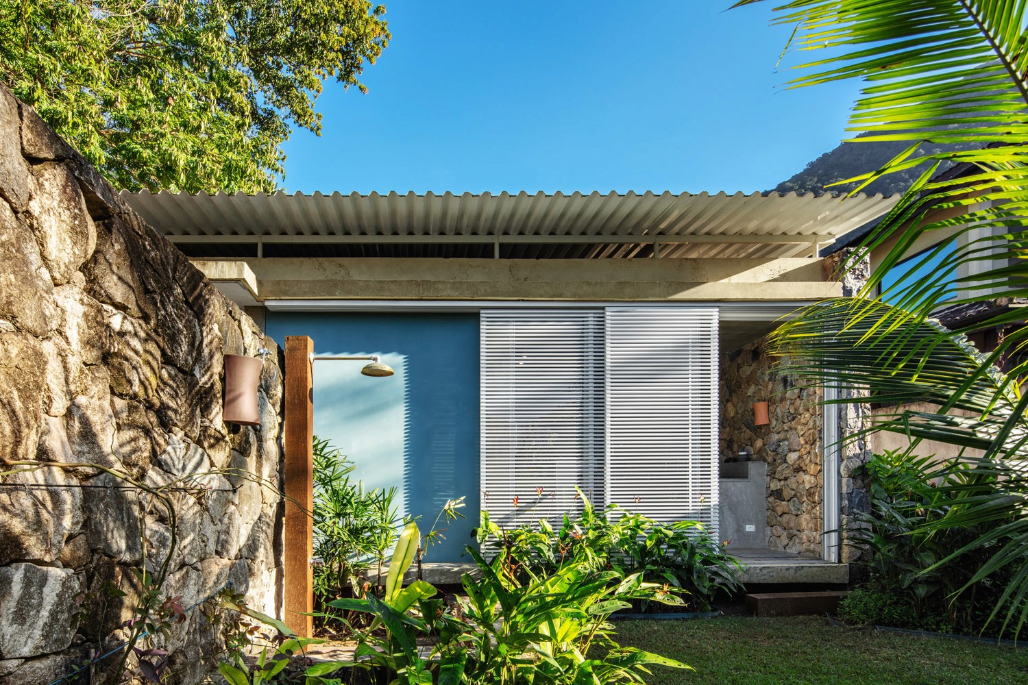 Garden view of house