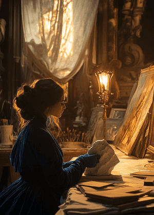 Woman in white Vest feels tried