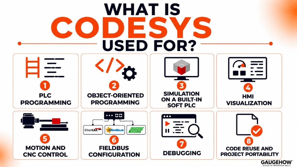 CODESYS used for