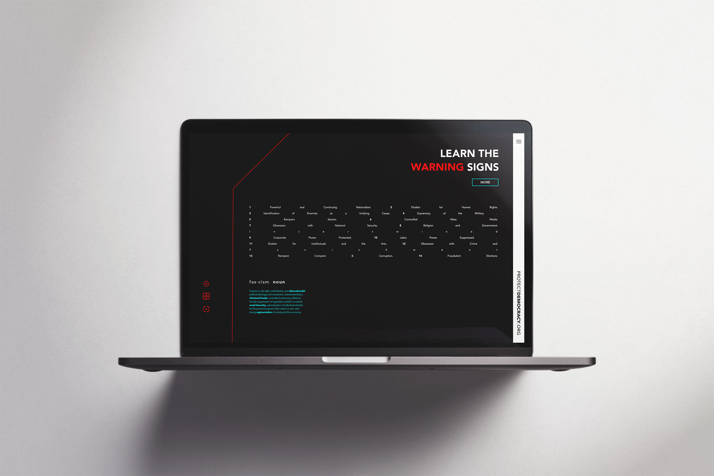 Pro-Democracy website