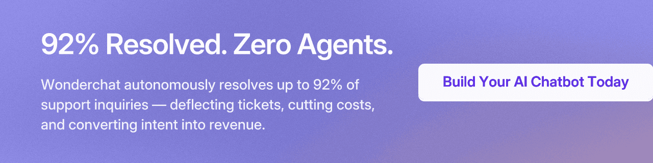 92% Resolved. Zero Agents.