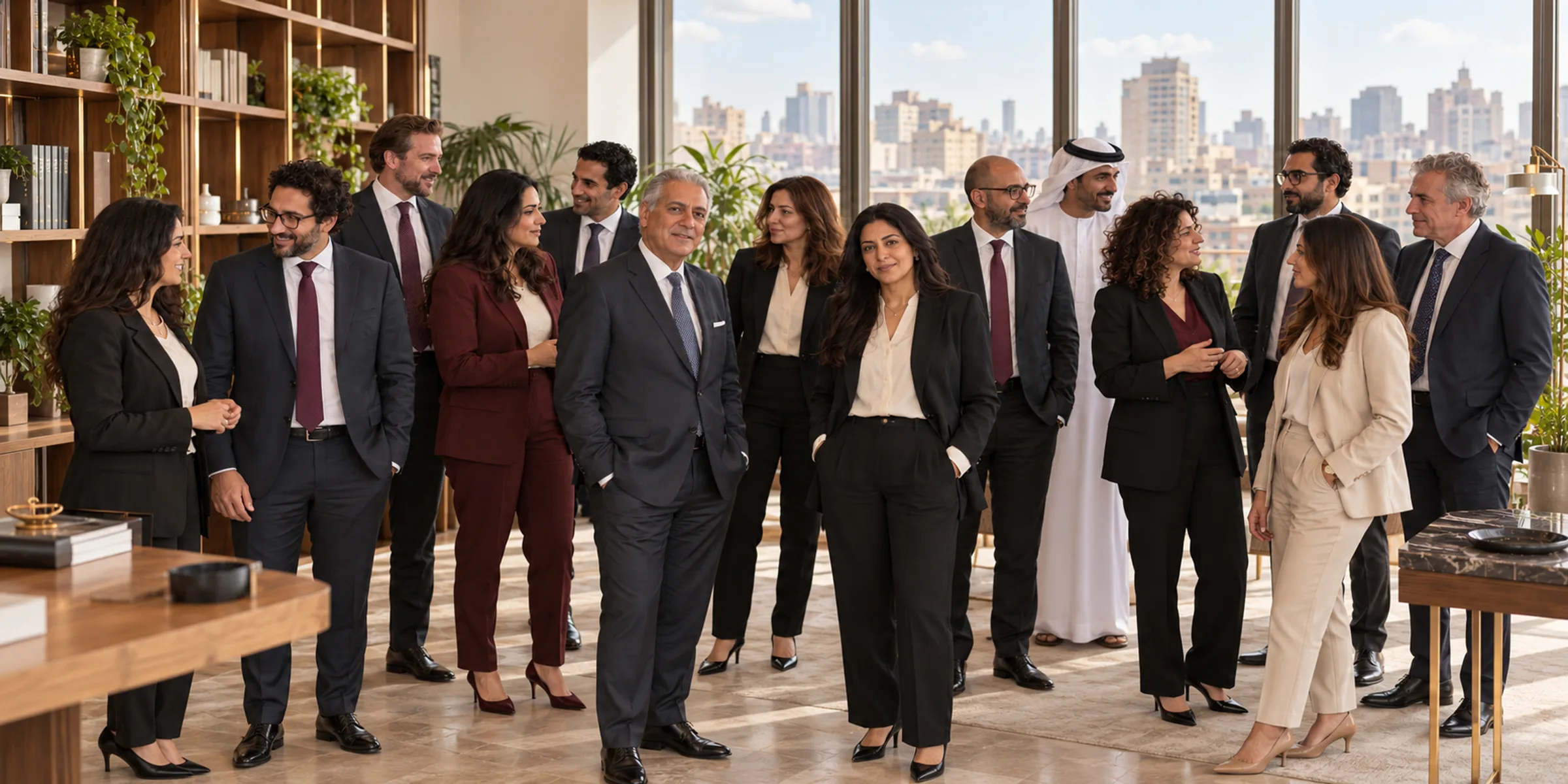 The Hale & Ward team in the New York office