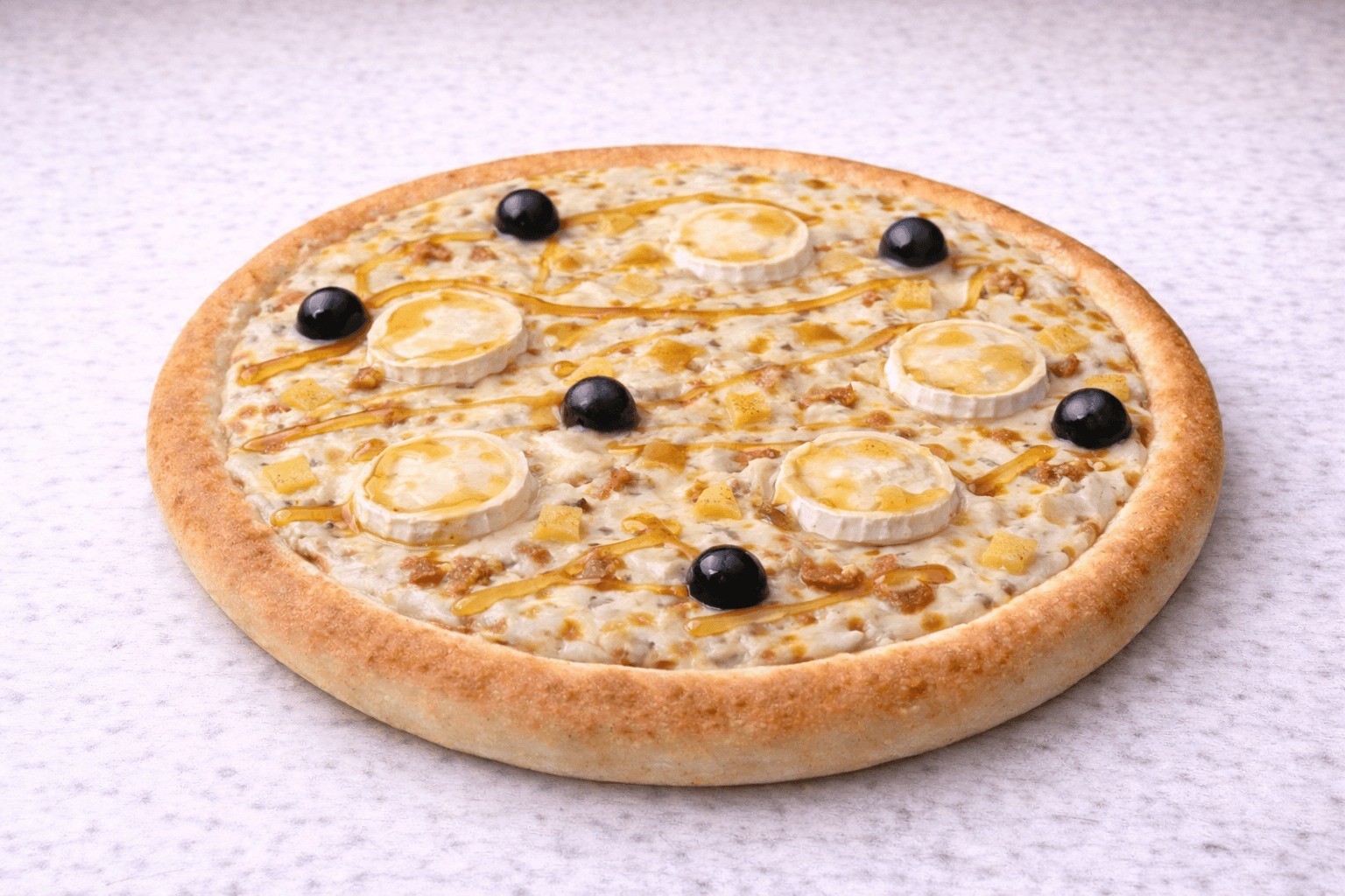 Pizza chèvre (miel) pizza time Ezanville