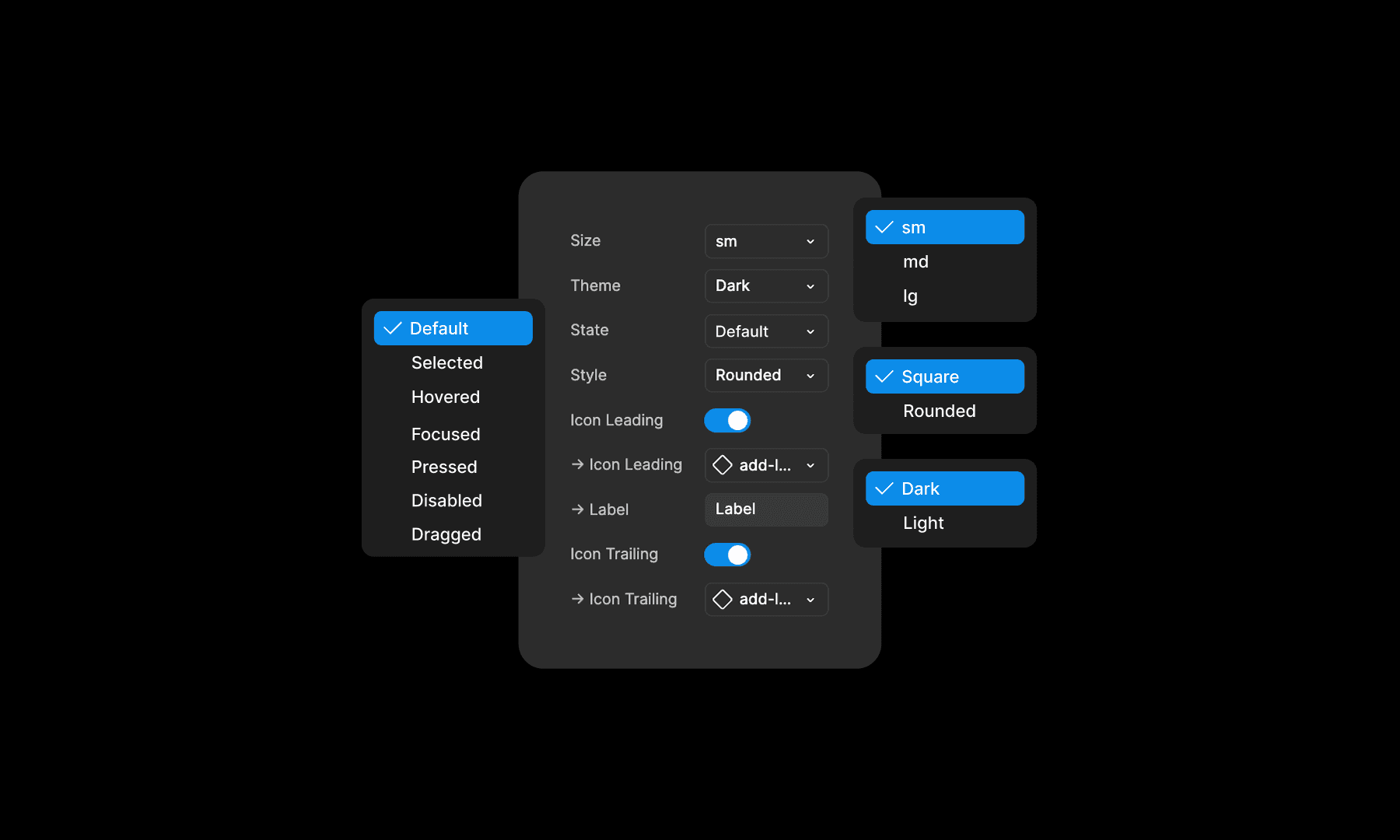Accordion Component Settings