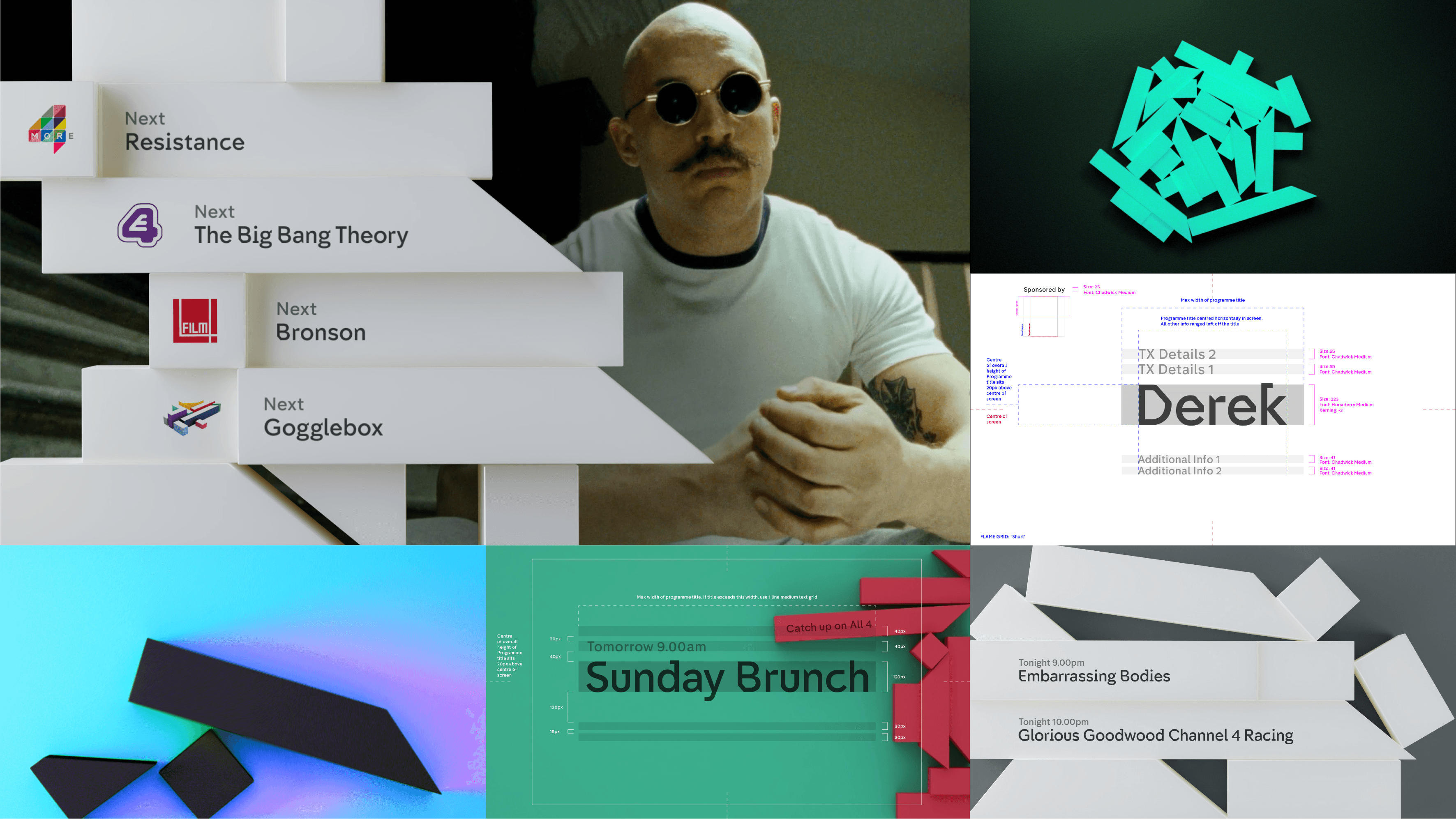 A collage of digital graphics, including icons, a person, and abstract designs, conveying technology themes.