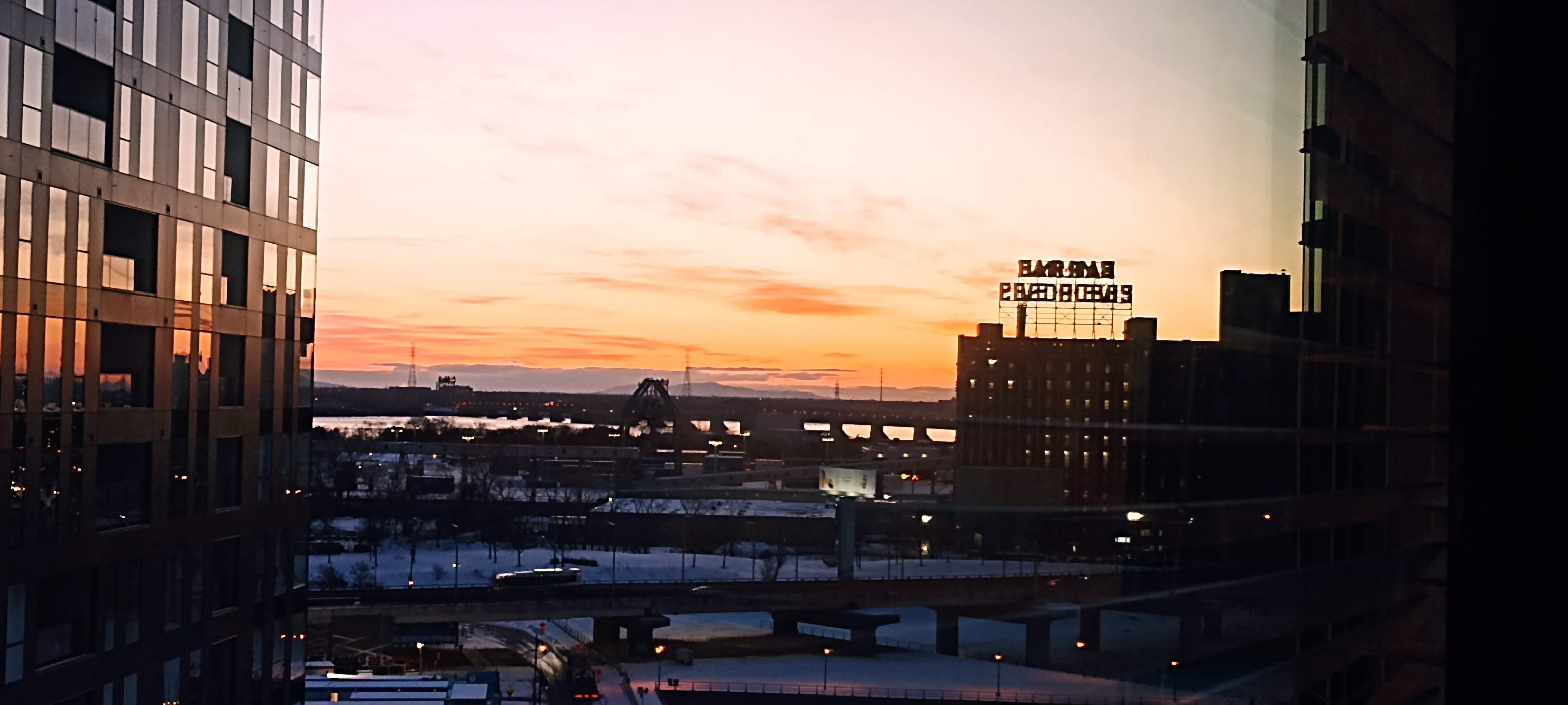 A view from Montreal near BIMOne’s headquarters.