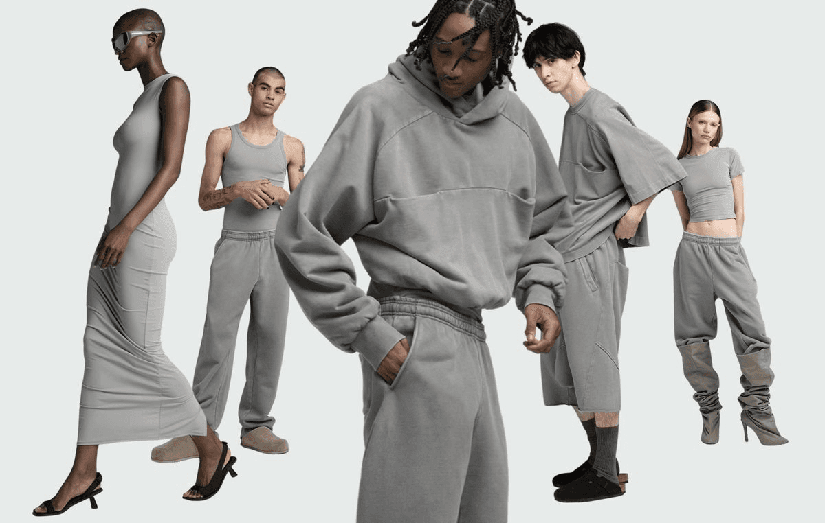 abstract jellyfish with a grey background