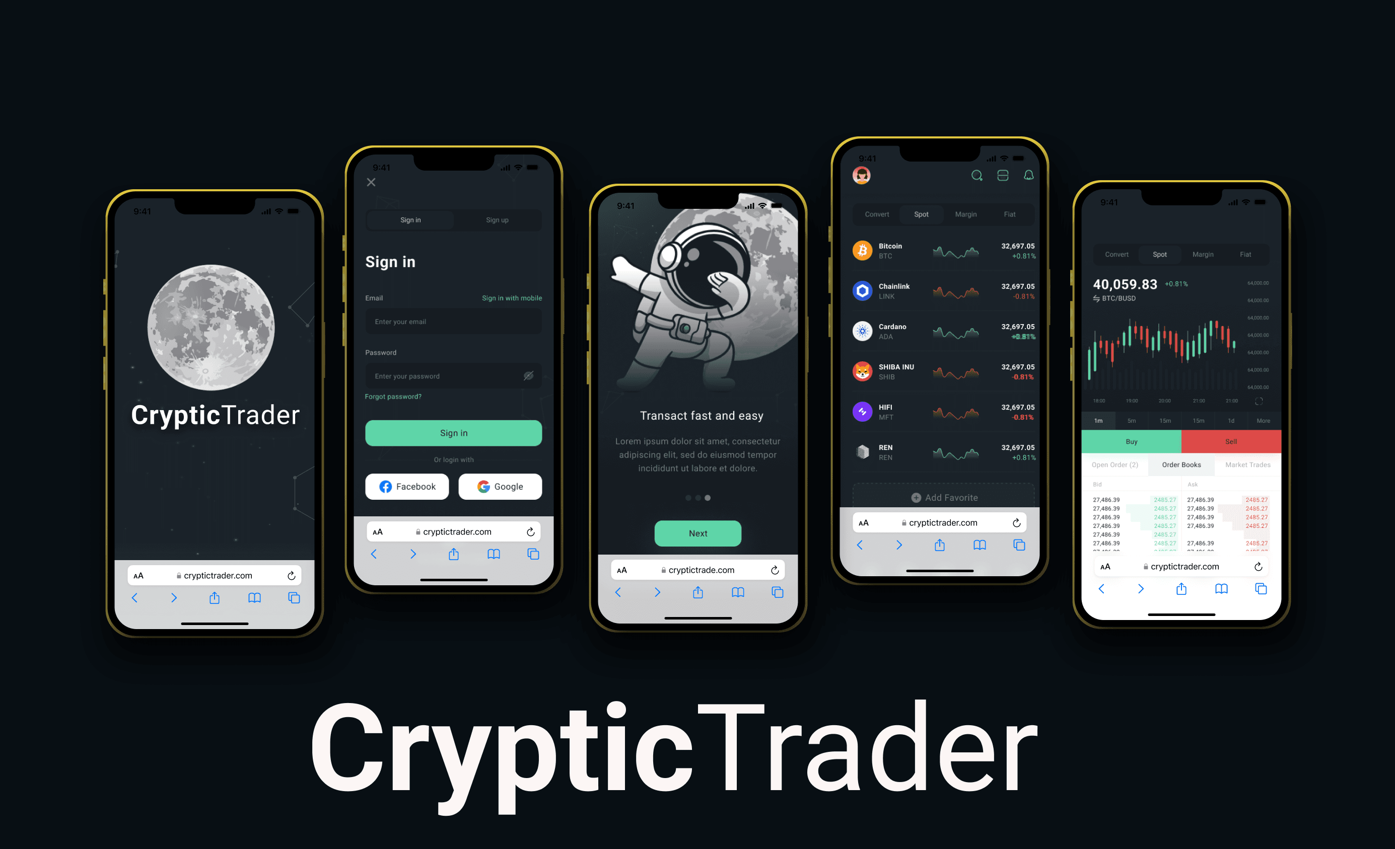 Presentation of work