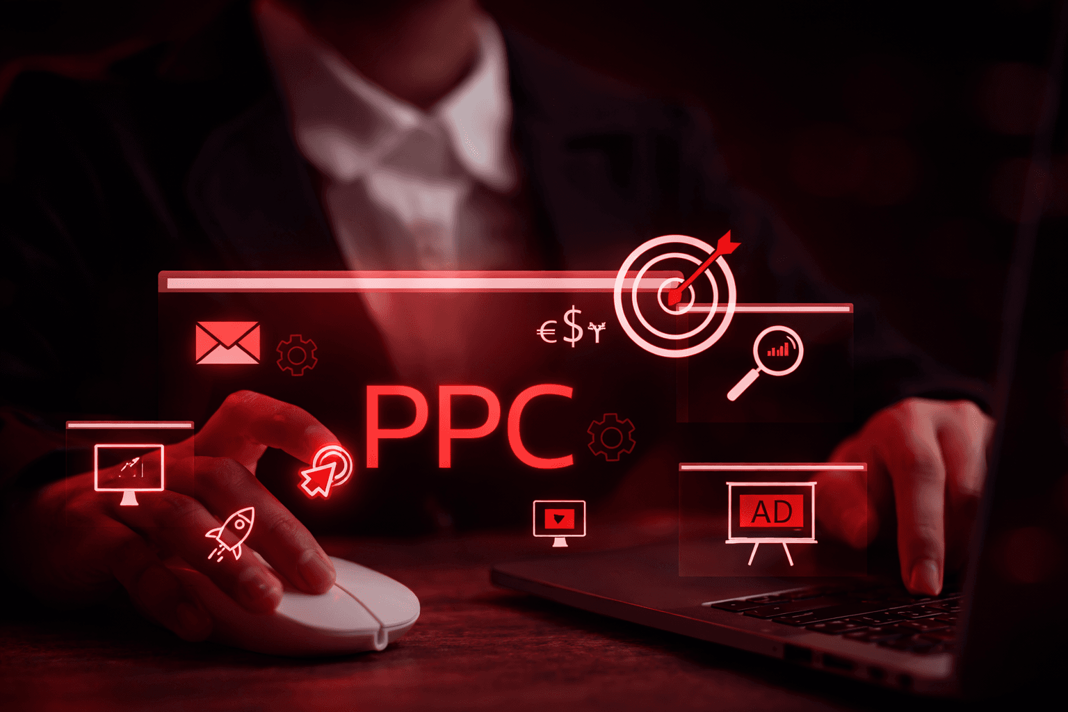 High-performance custom website development in the UK with code displayed on desktop, tablet, and mobile screens by Guideway Media