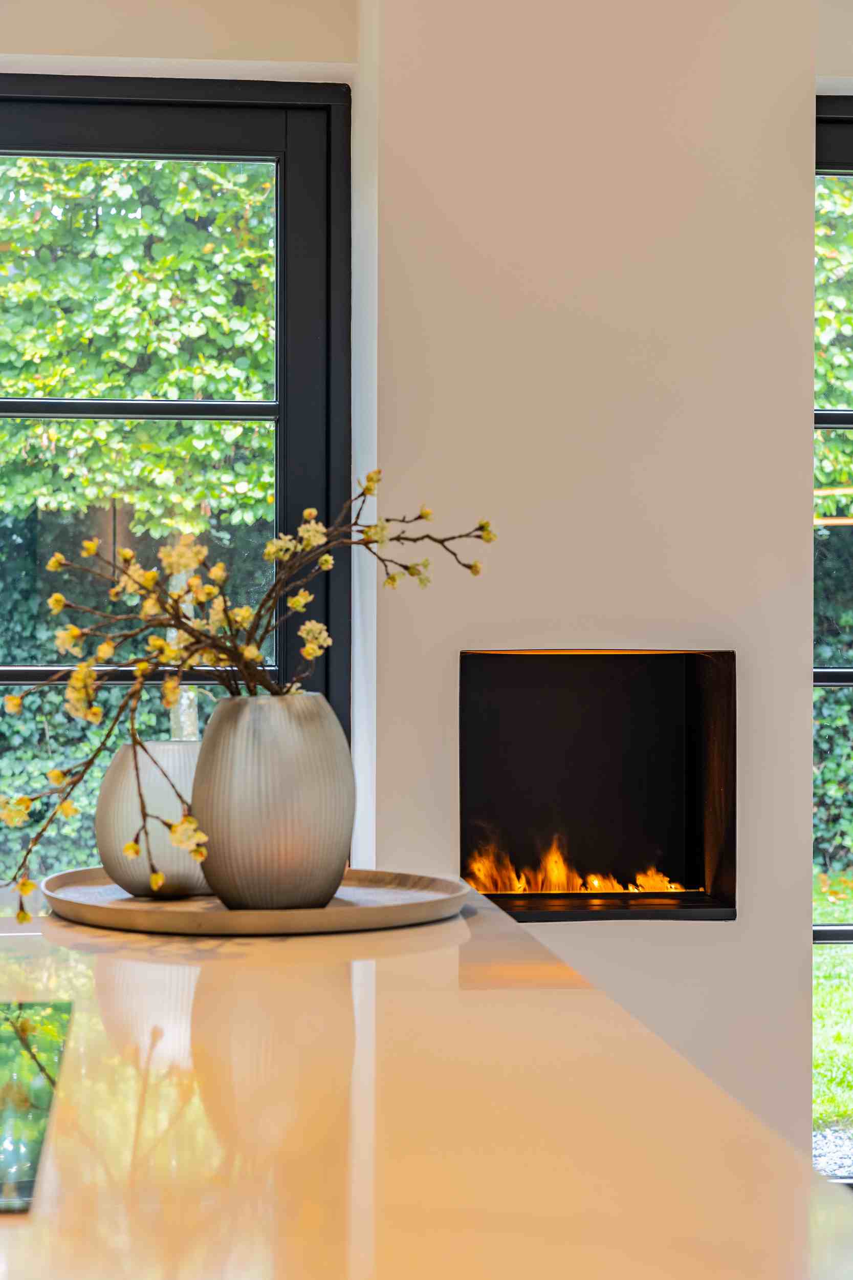 Renovatie villa sfeervol zichtlijnen tuin