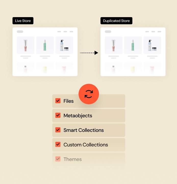 A simplified illustration of a webpage layout on a green background. A red square element with a cursor is being dragged toward a black placeholder area within the webpage, suggesting a drag-and-drop interface for customizing content placement.