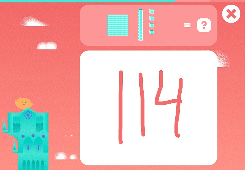 Count blocks: find the number visualized by blocks