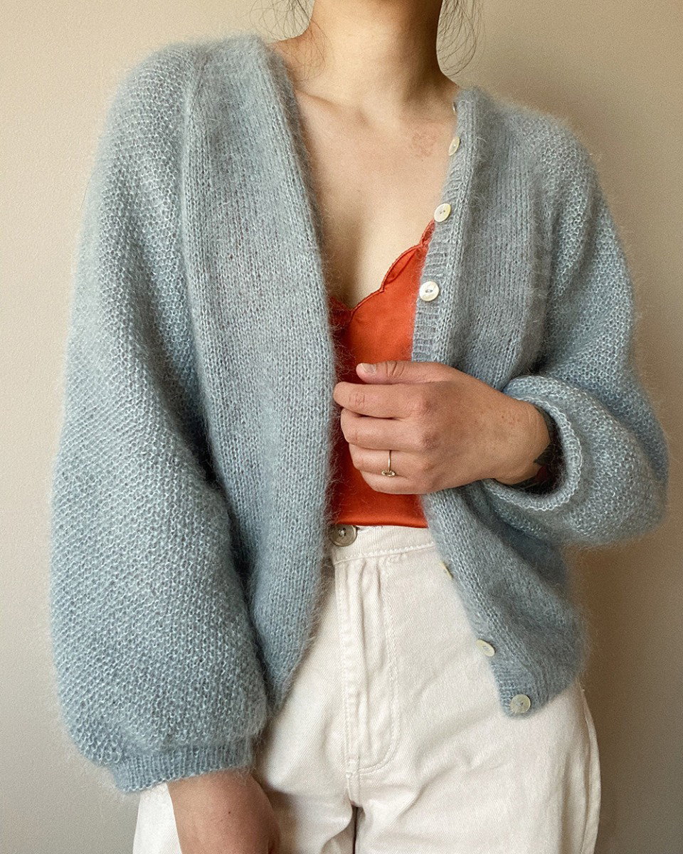 Shine Cardigan knitting pattern by novemberknits