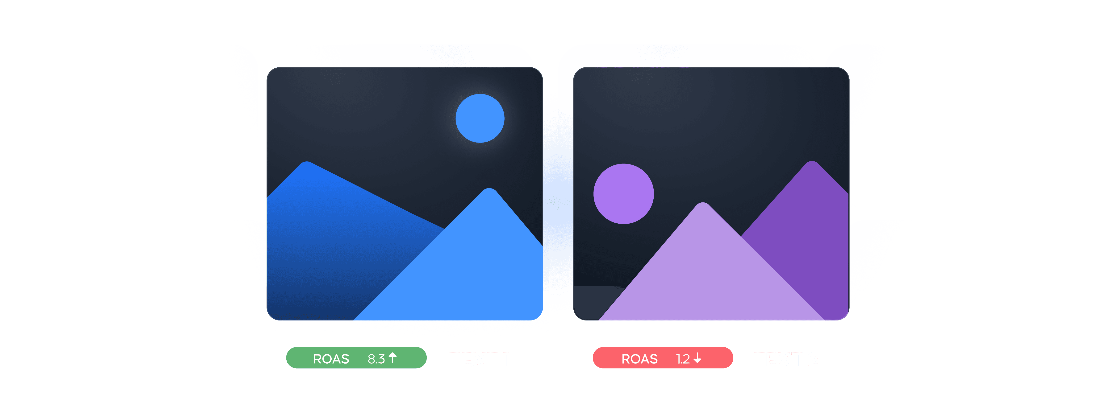 Casa Verde Framer template shows blue and purple mountain graphics.