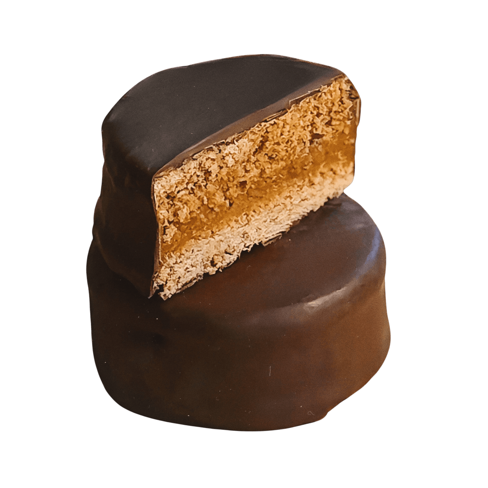 Delicate biscuits sandwiched with Dulce de Leche.