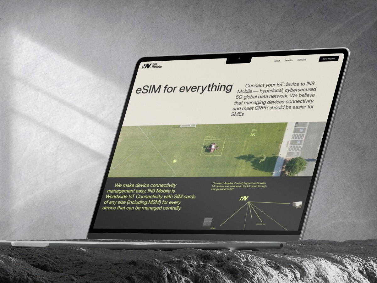 An example of the Work&Go website interface, developed by Codeska