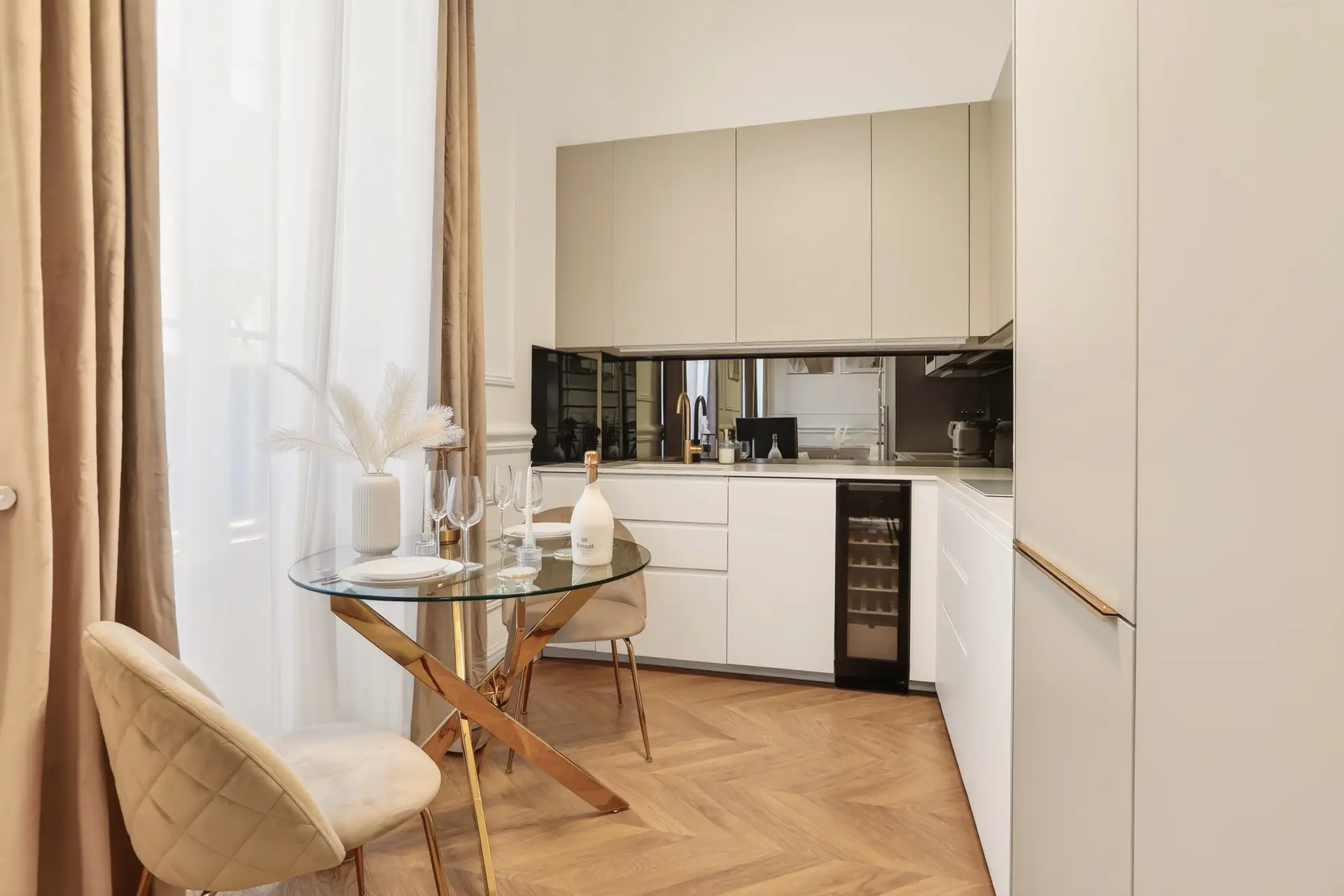 Photographie d'une cuisine moderne