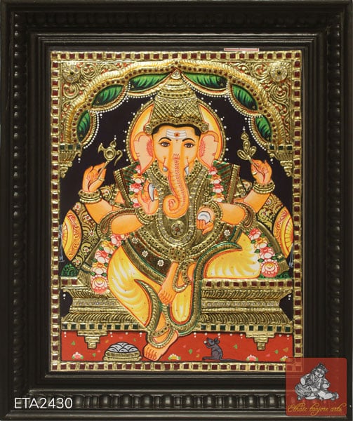 Ganesh Tanjore Painting