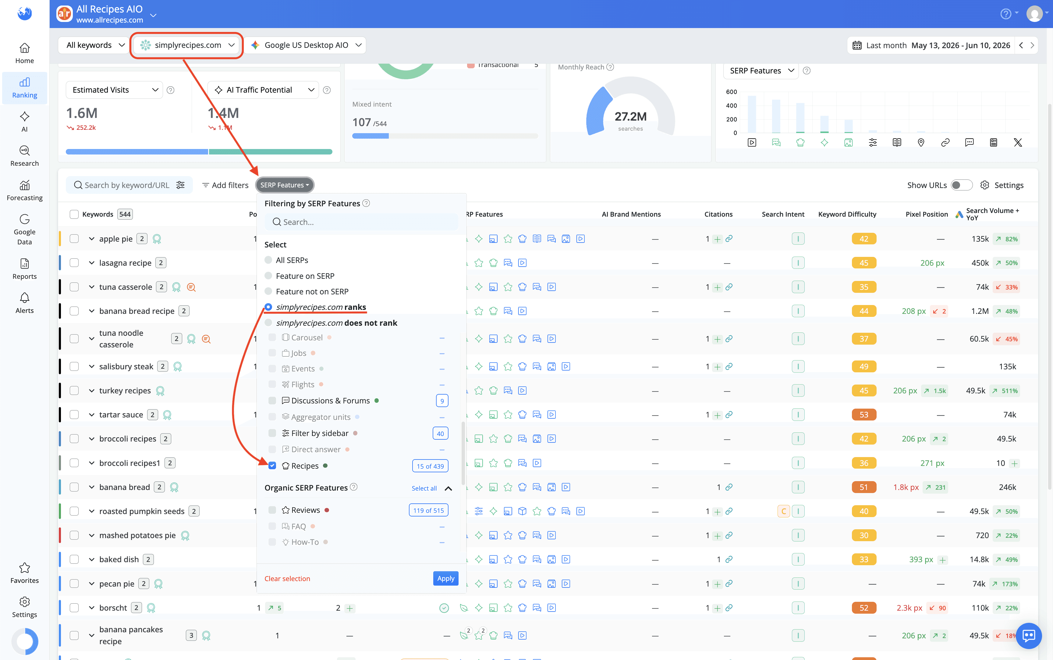 how-to-see-the-keywords-for-which-a-competitor-website-ranks-for-a-specific-serp-feature