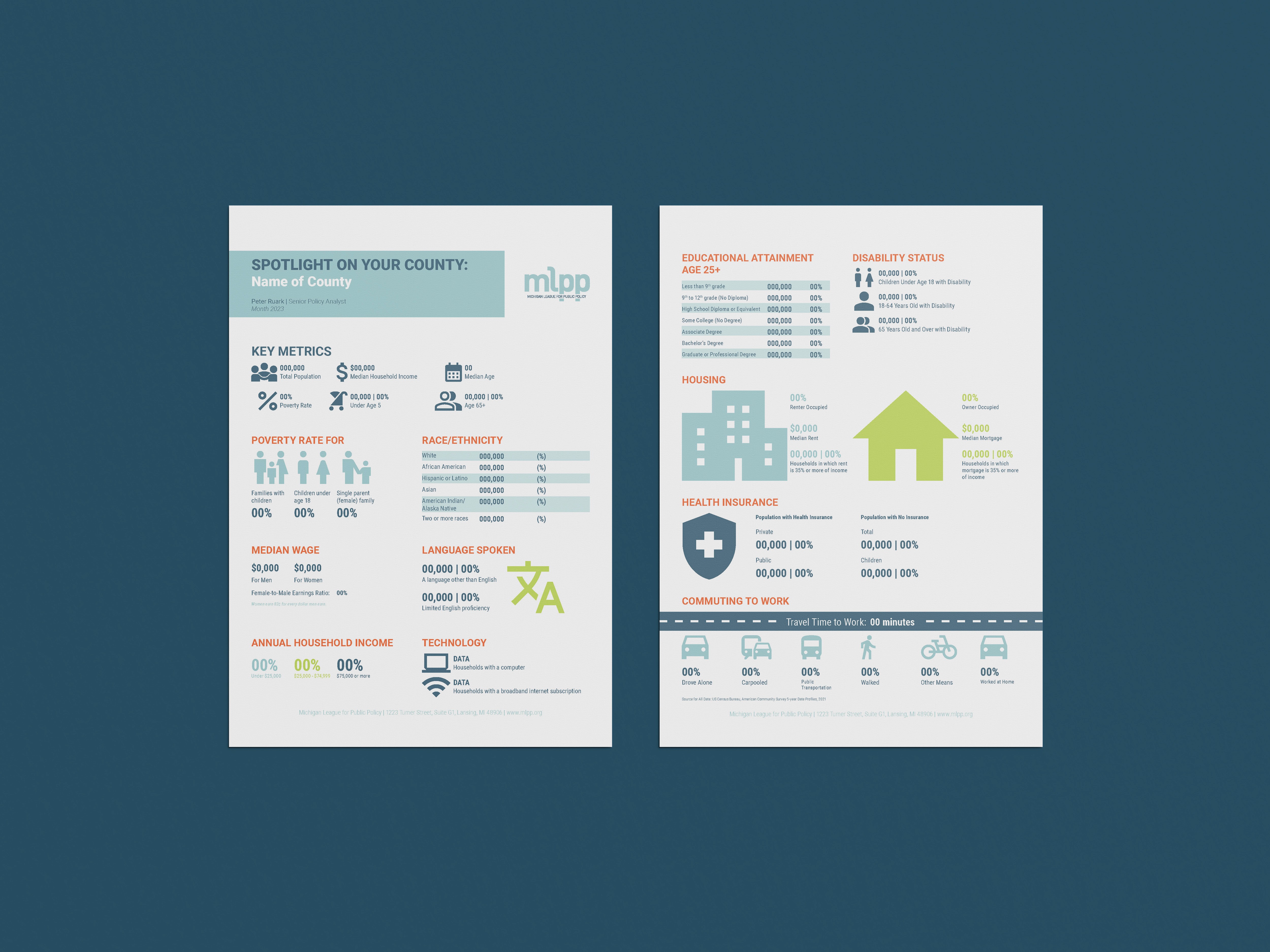 Mockup of fact sheet