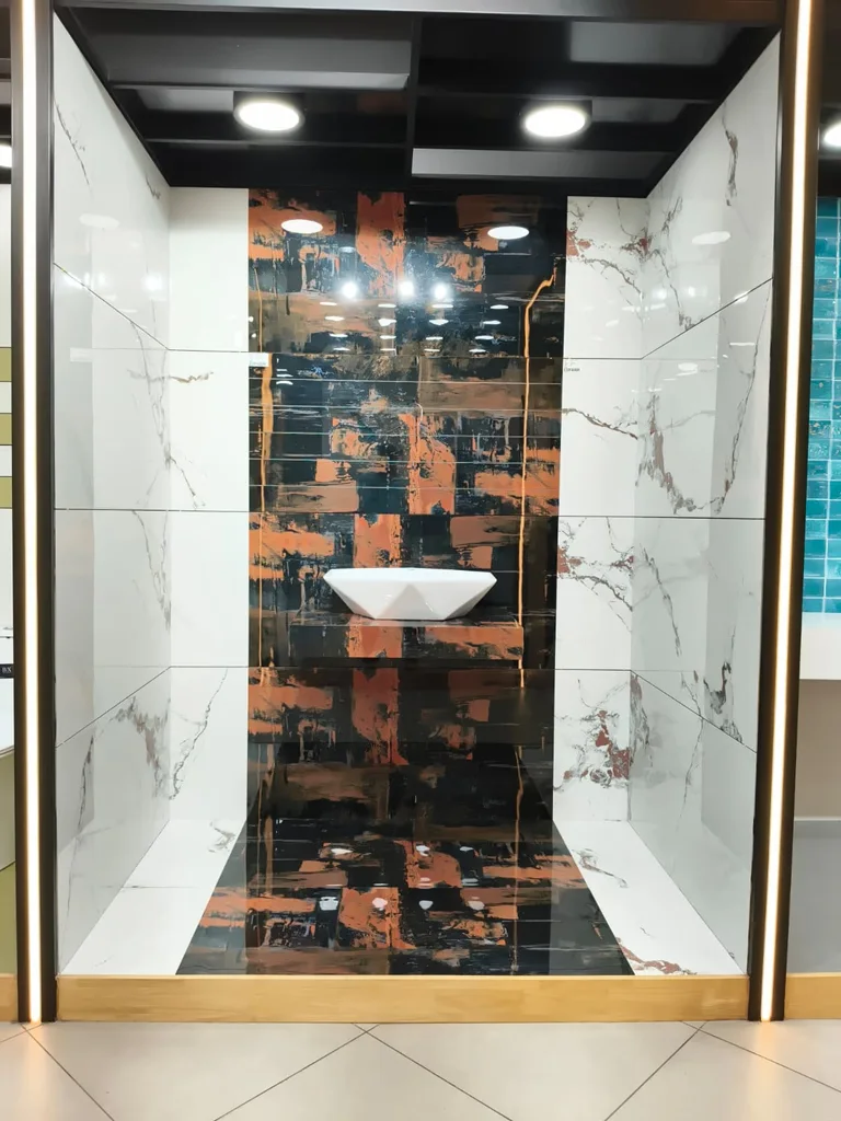 Waterproof Bathroom Wall Tiles Design for Indian Homes