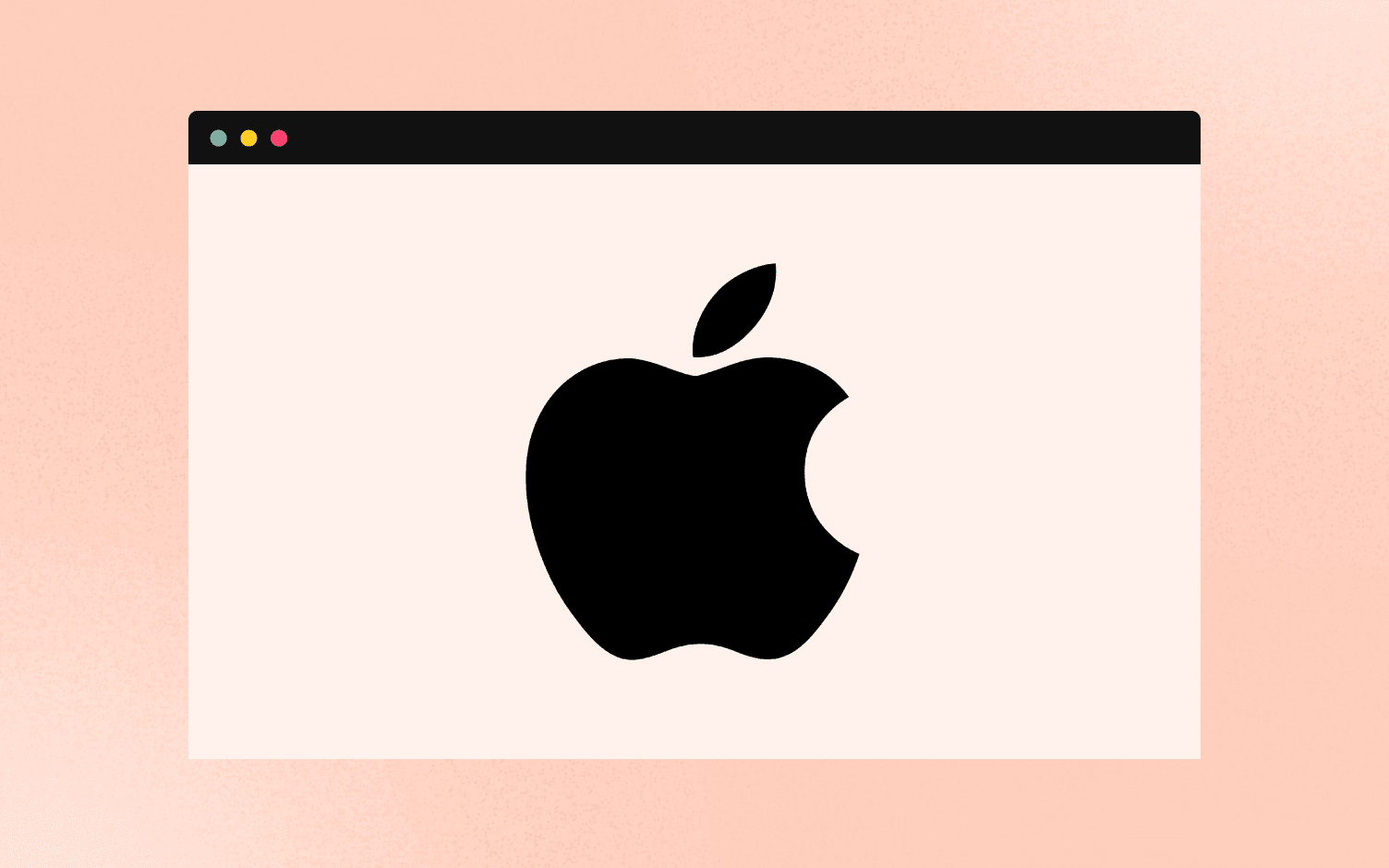 Apple brand logo