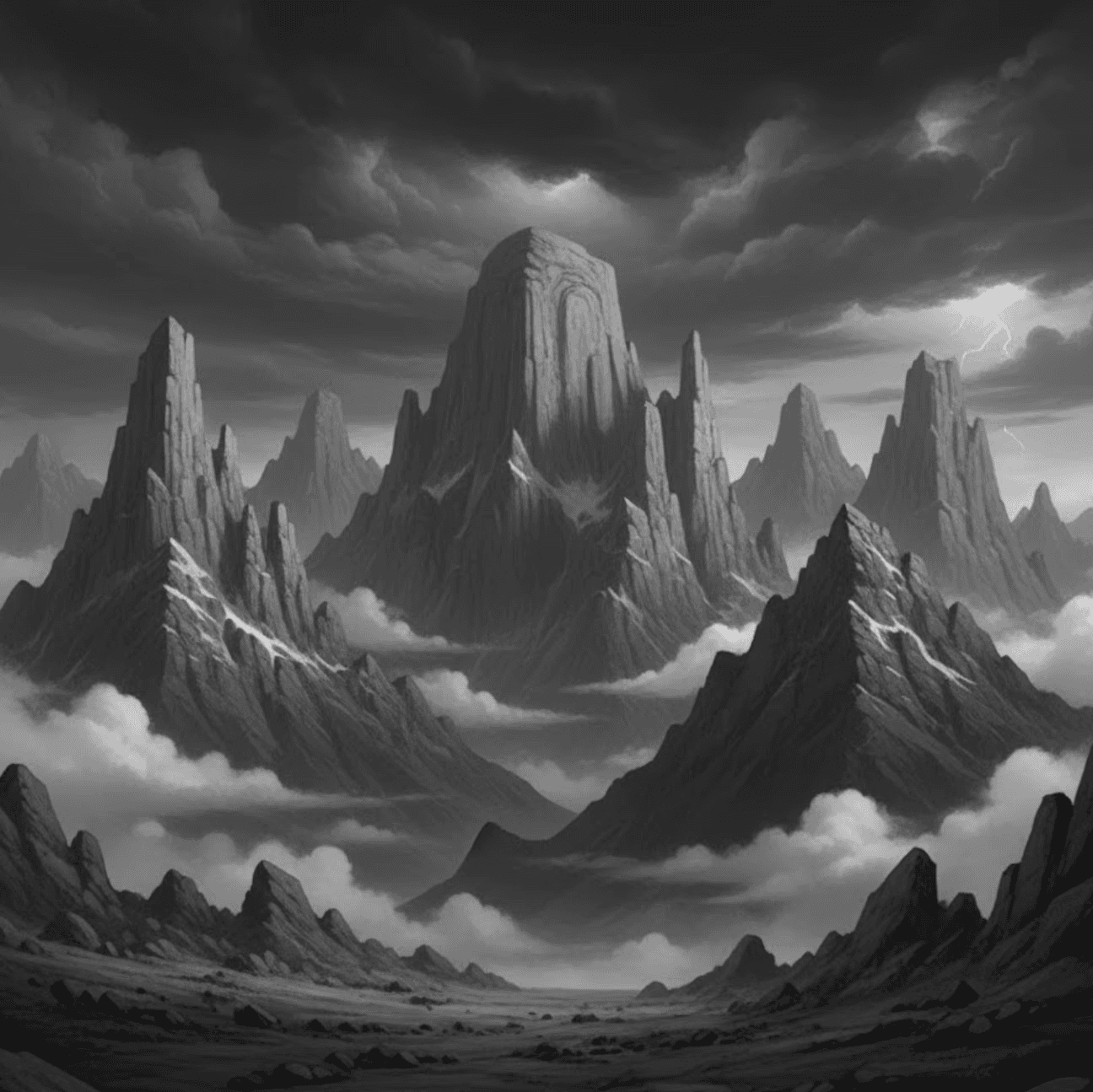 Scenic mountain view 1