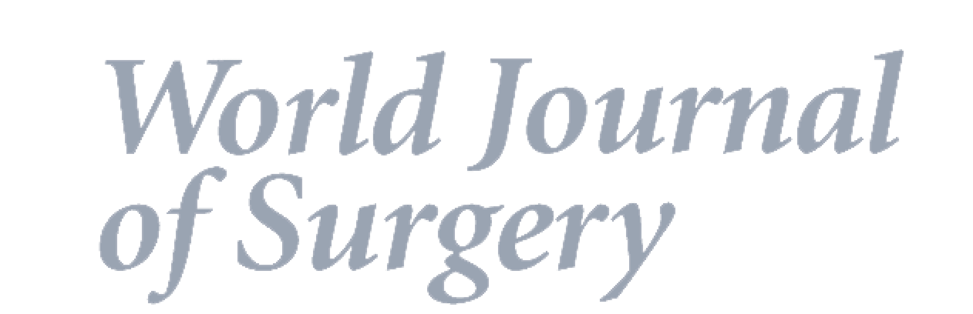 World Journal of Surgery logo