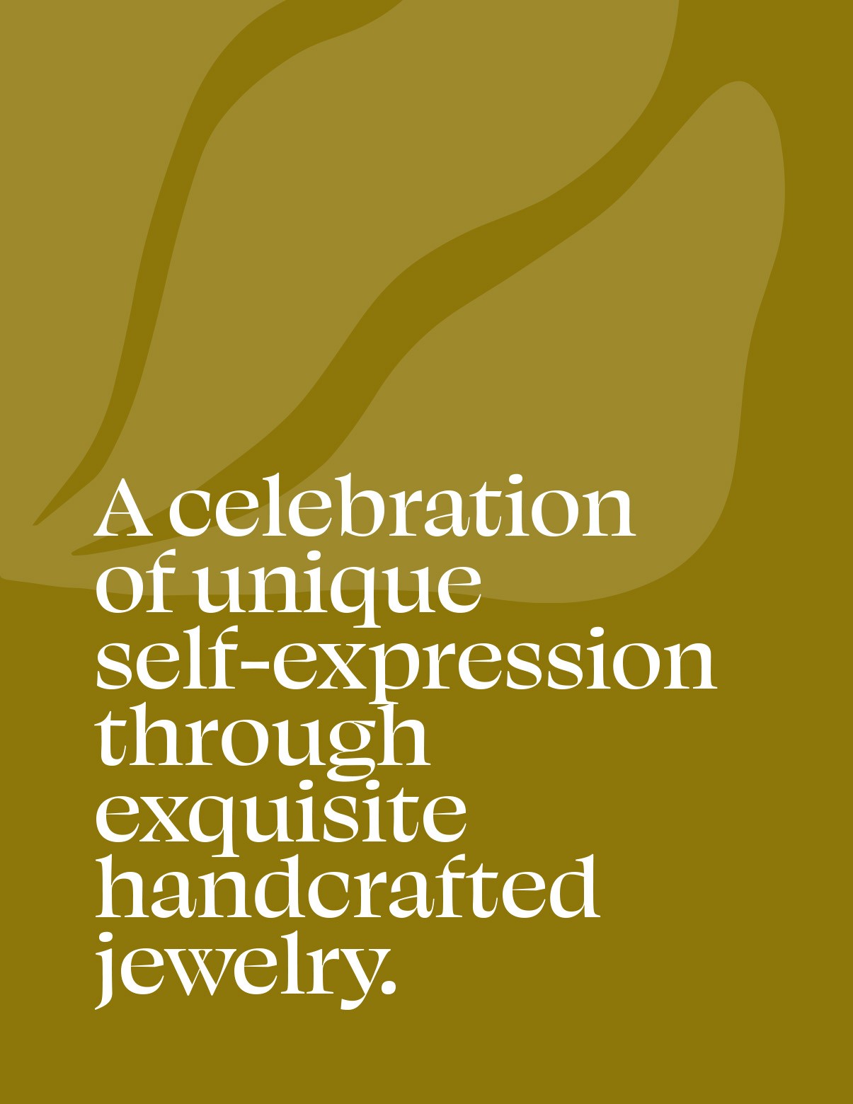 organic branding for jewelry brand