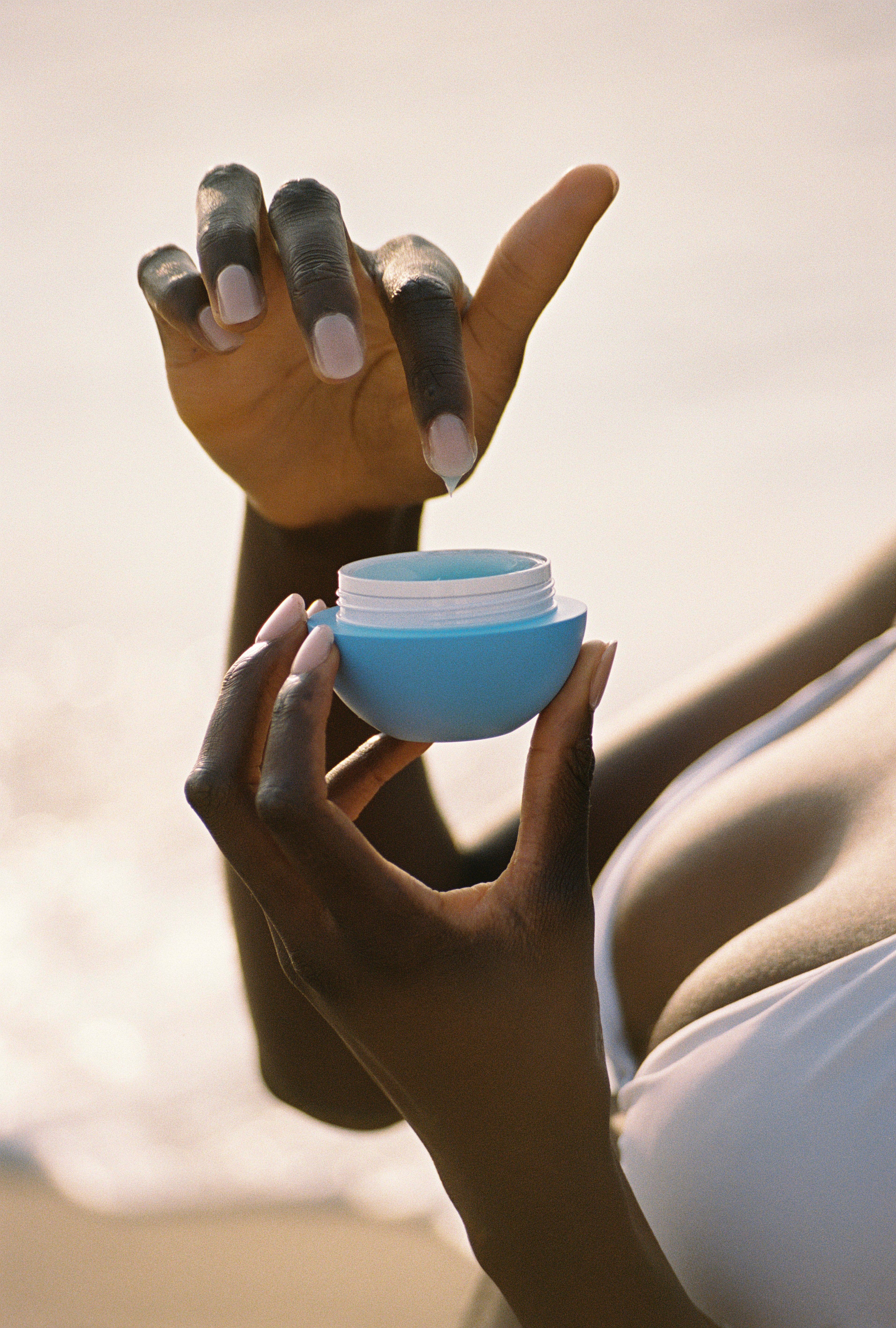 Monochromatic potrait of woman