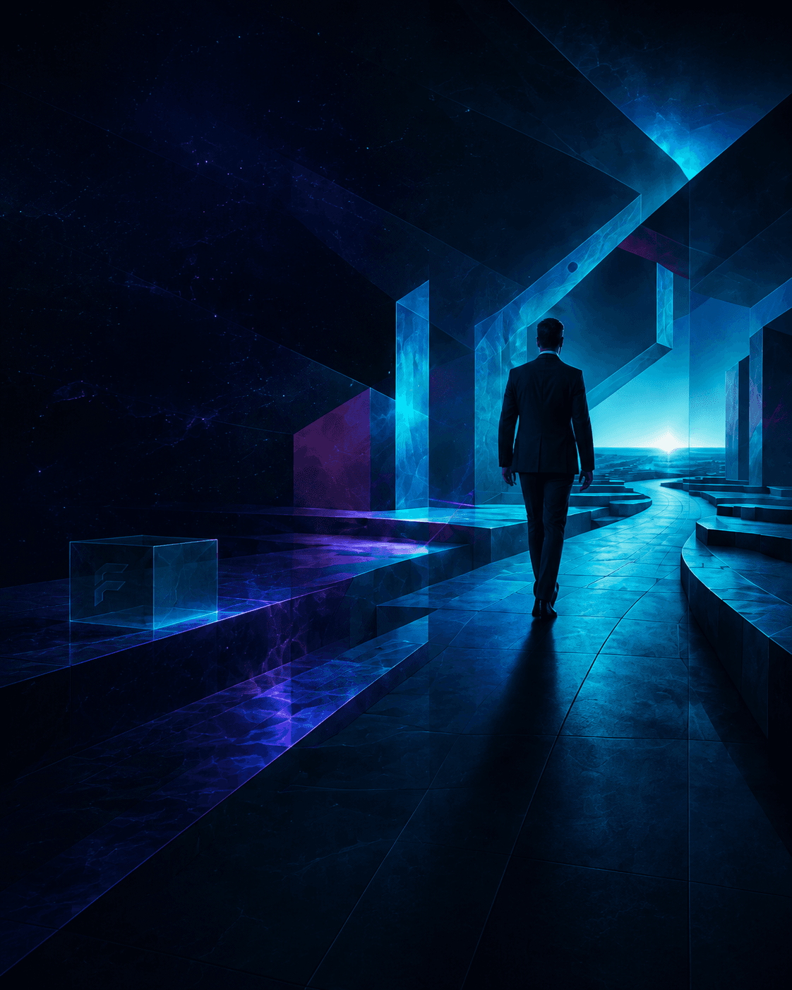 Your enterprise path · strategic intent becomes accountable movement