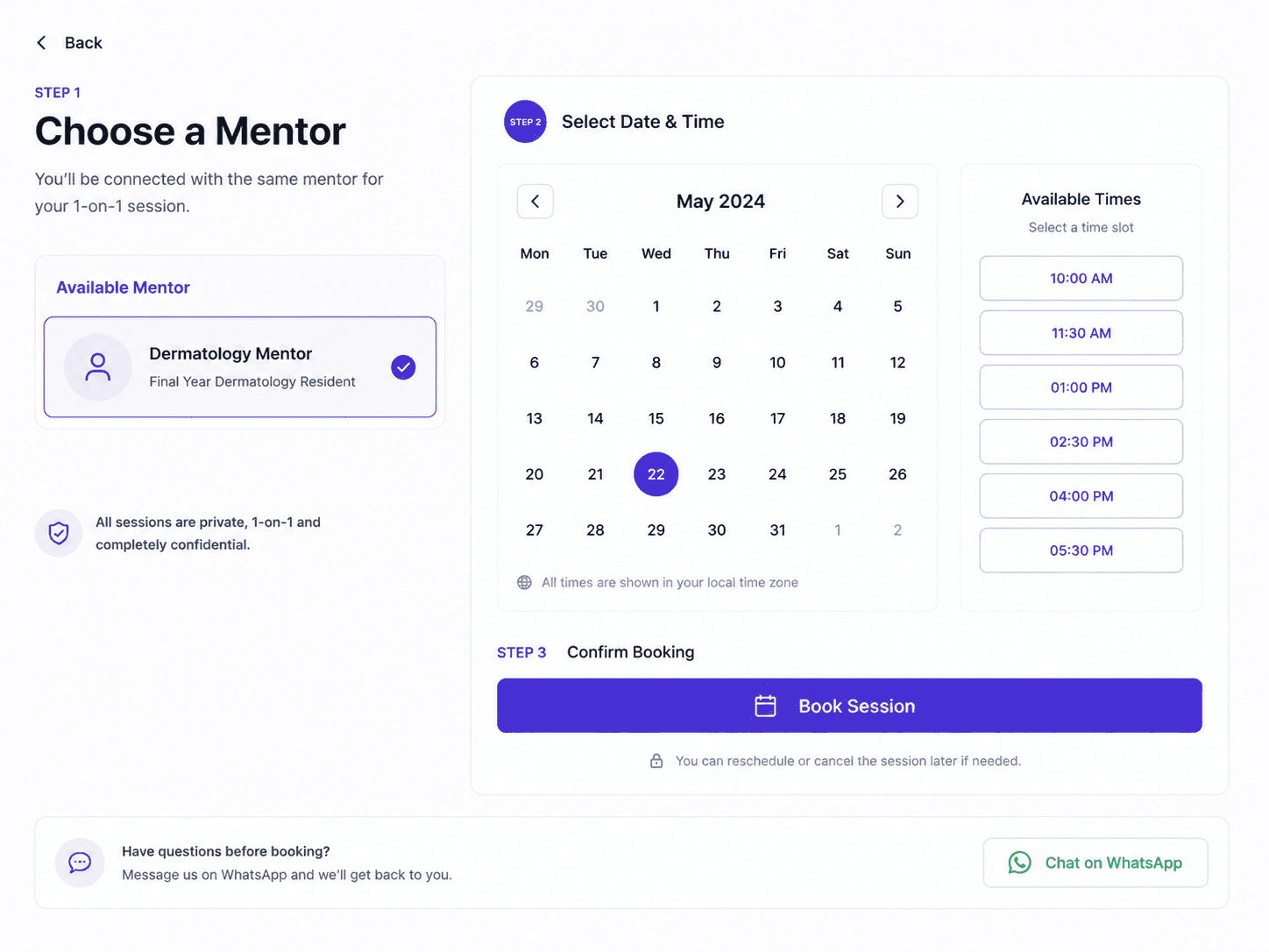 An image of Freelio's project ui