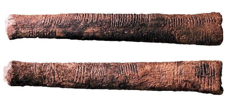 Engraved Ishango bone