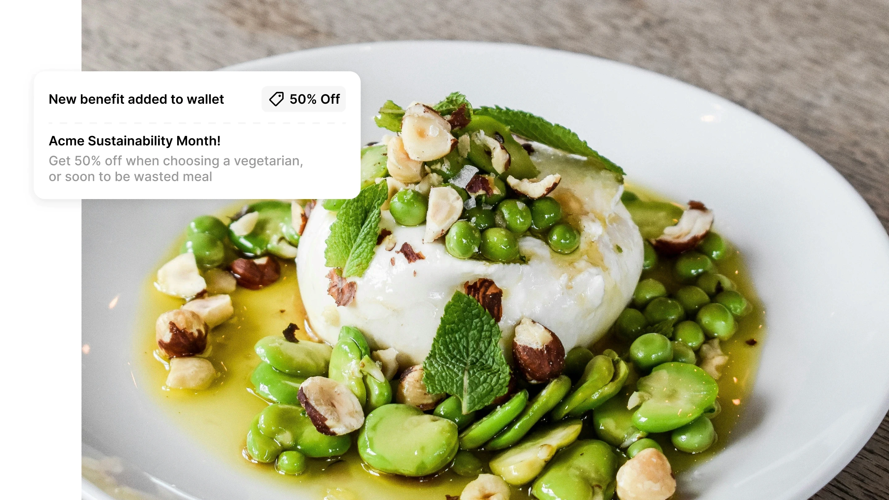 Green food for a sustainable canteen 