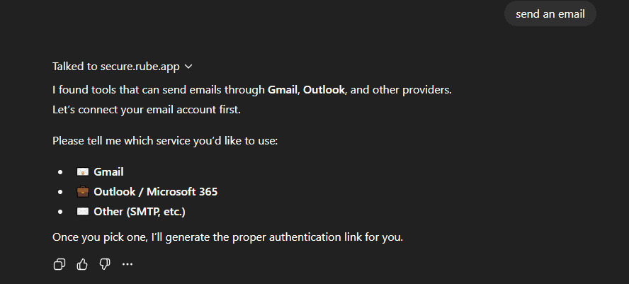 which connector or app