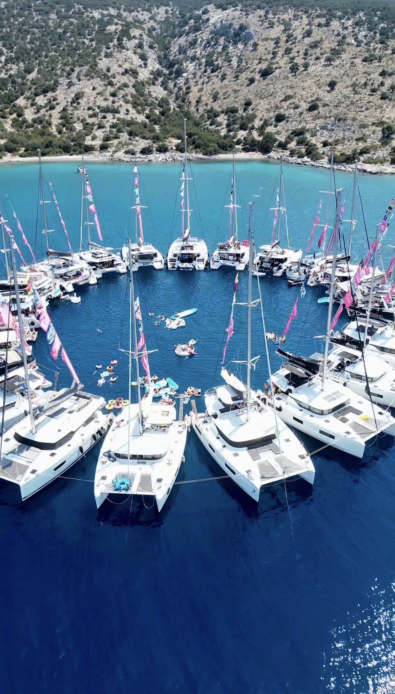 photo of brown bench near swimming pool