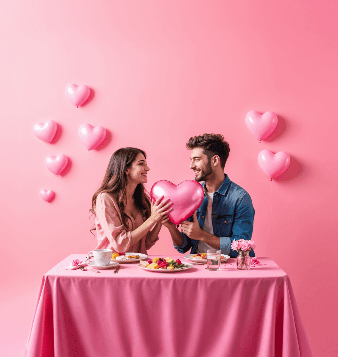 Romantic Dinner Scene