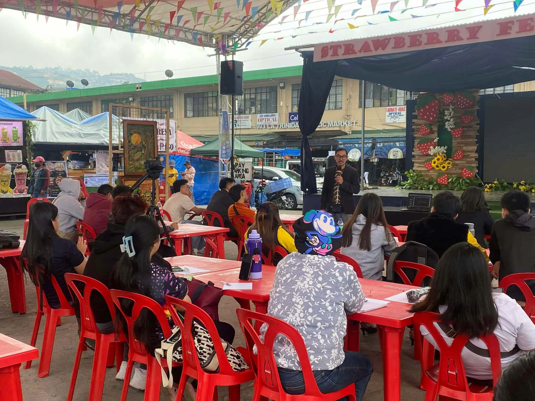 Pitch Perfect Brought Two Days of Entrepreneurship Training to the Strawberry Festival Trade Fair in La Trinidad