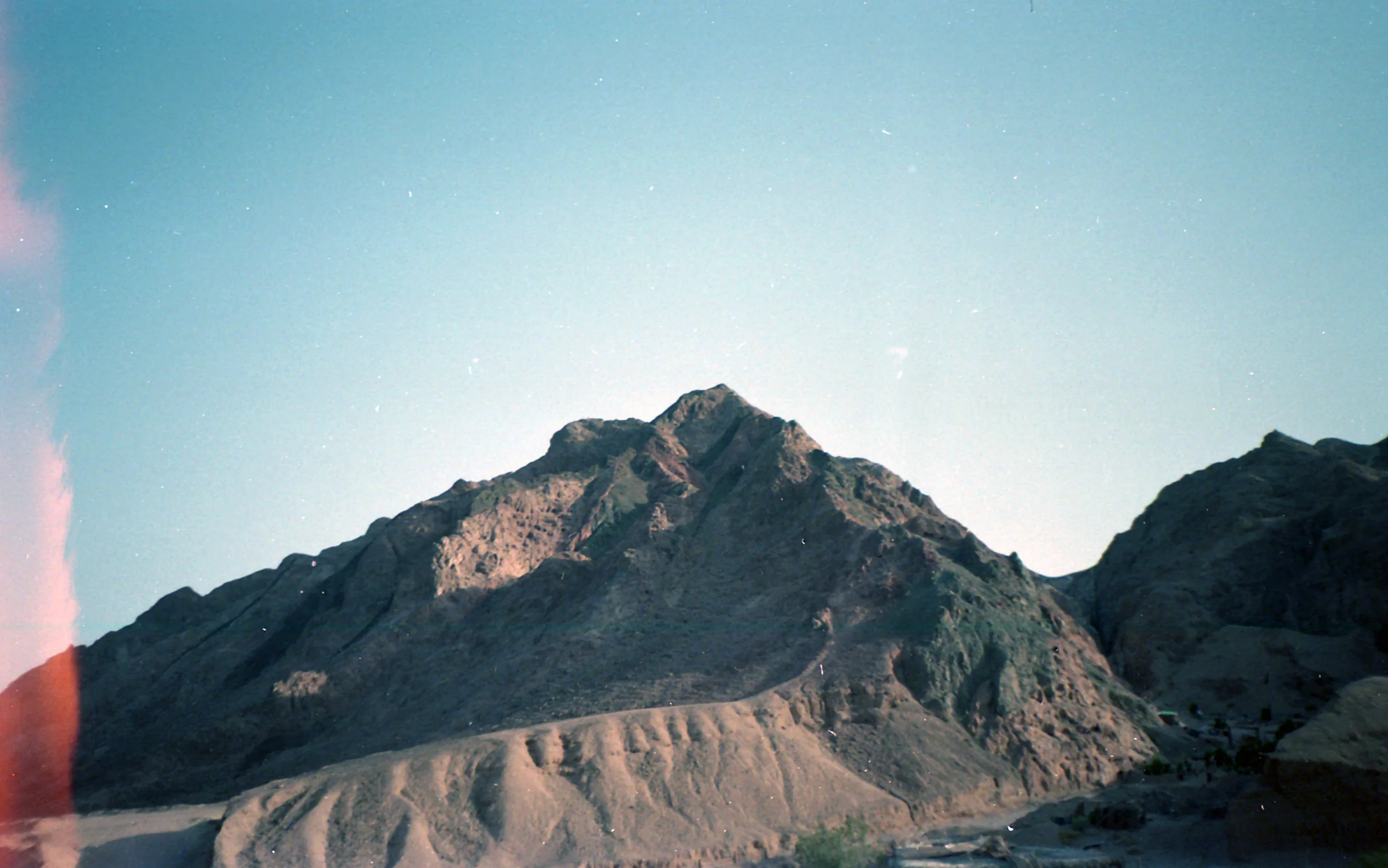 Mountain on Colour Film