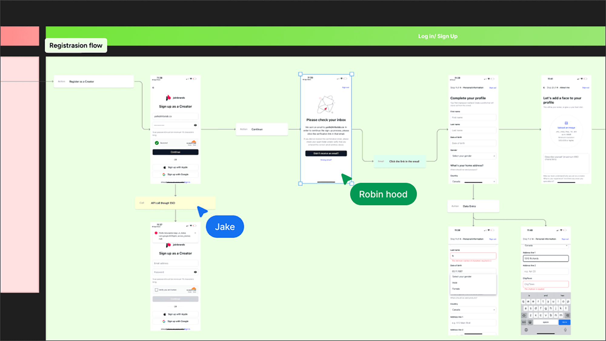 website content and architecture