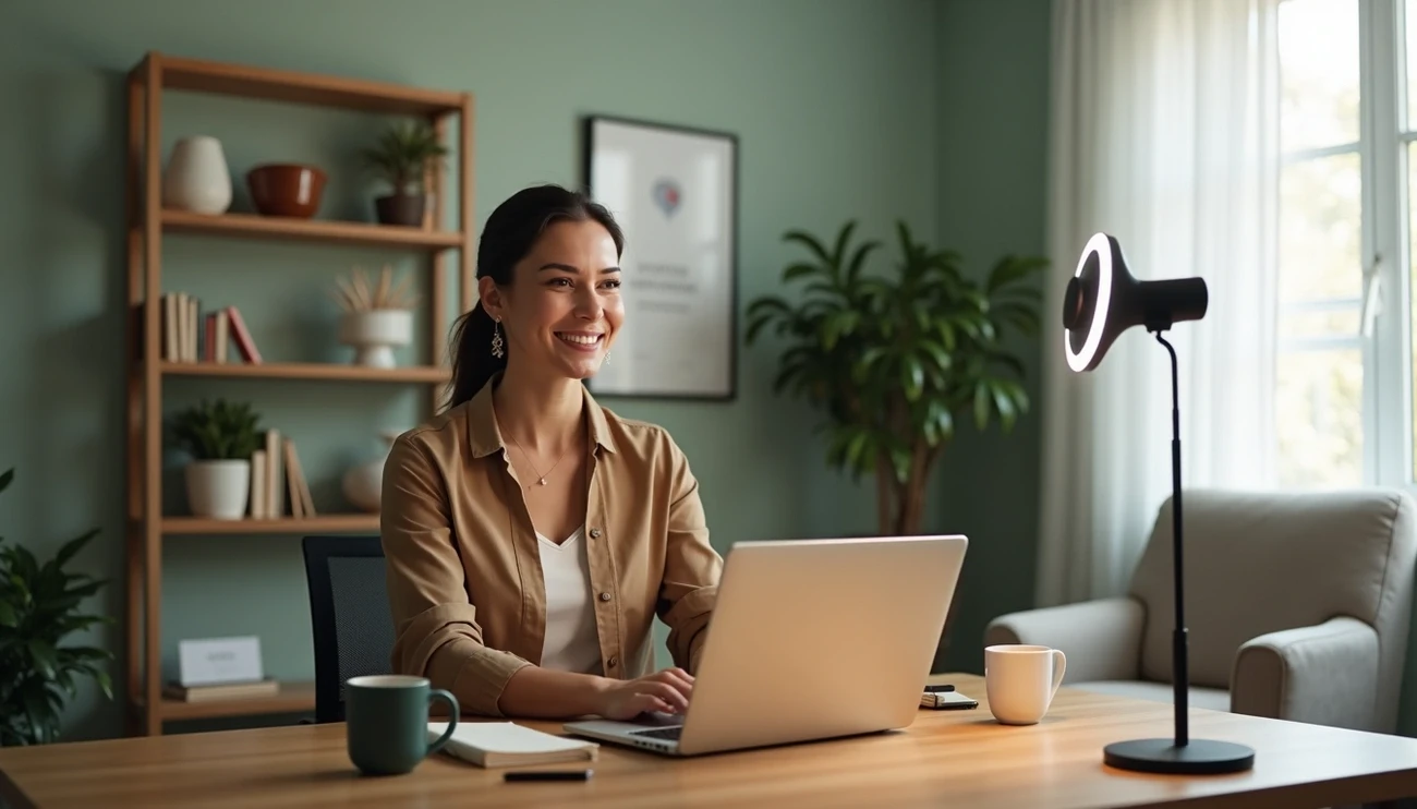 A Therapist's Guide to Mastering the First Video Session and Creating Instant Connection
