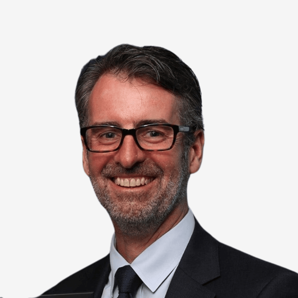 Property industry executive wearing suite and tie