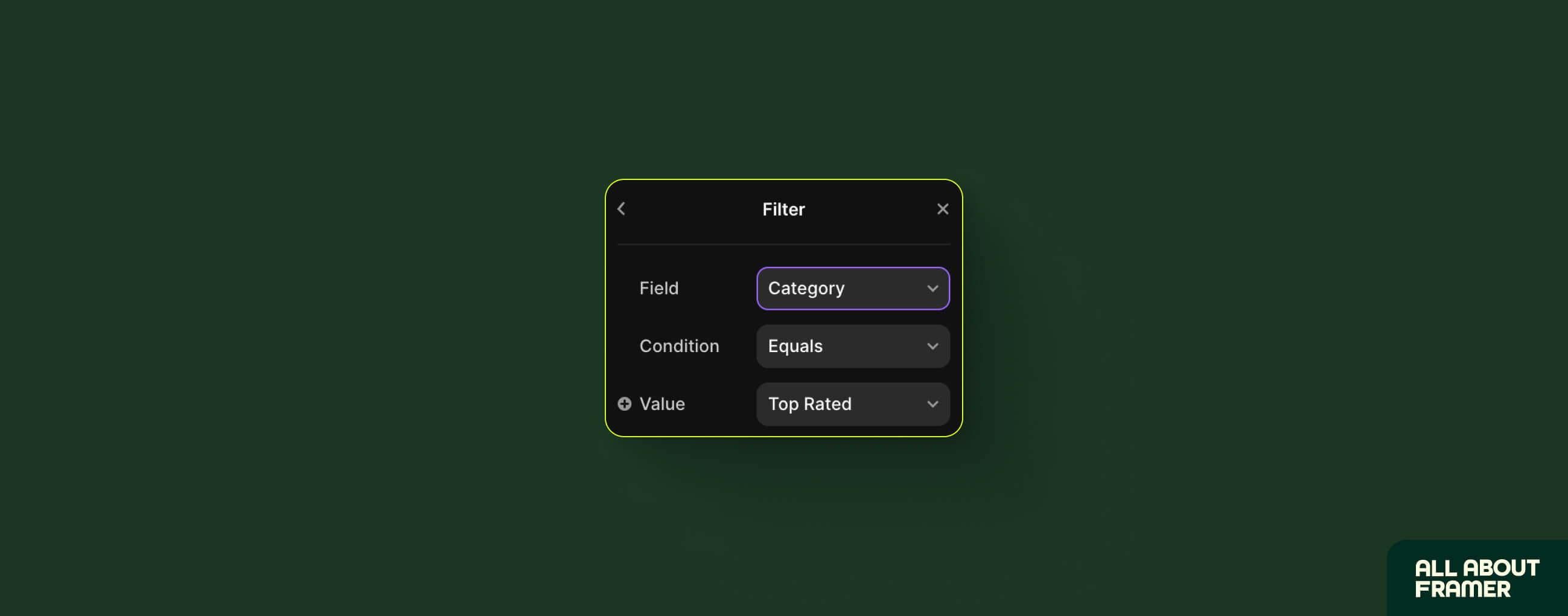 Adding filters to the CMS