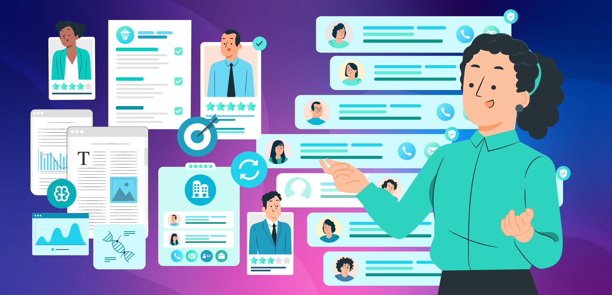 Precision Data Sourcing for Biotechnology Conferences