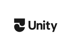 Logo of Unity.