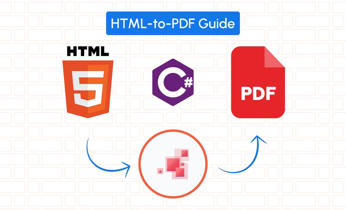 Guide to generate pdf from html using C# pdfSharp